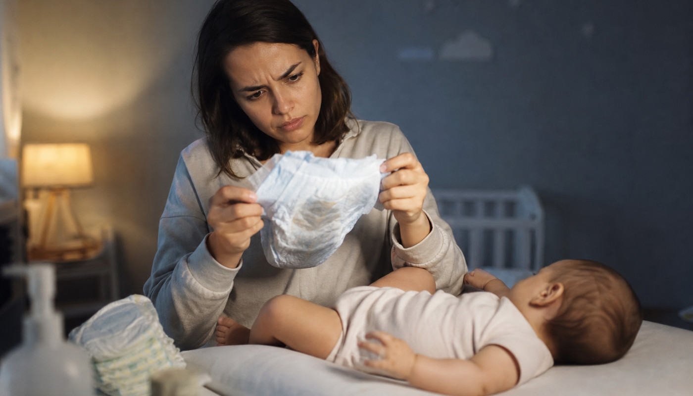 Couche complète le matin : quelle solution pour que la couche ne coule pas la nuit ?