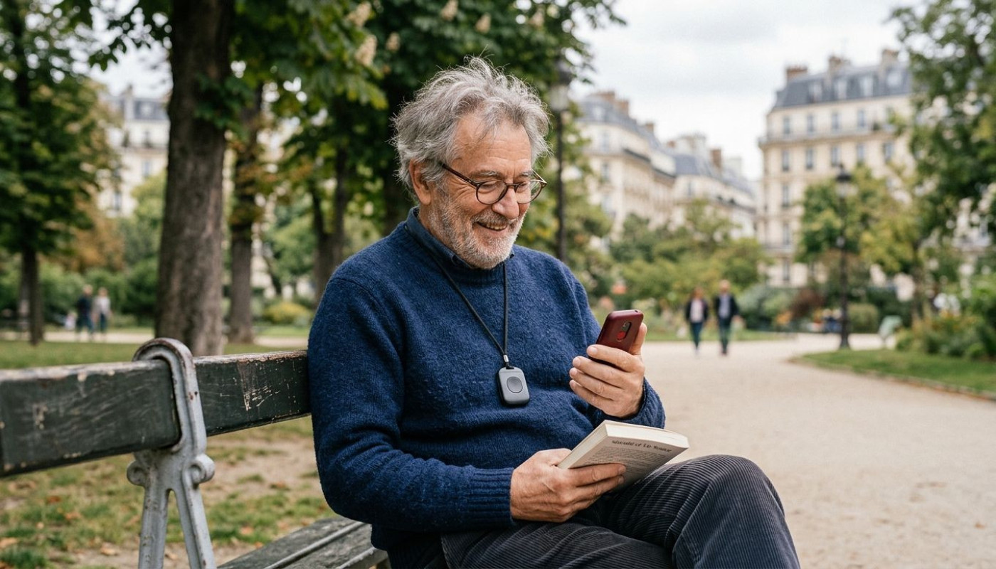 Du stress à la sérénité : récit d’un senior parisien converti à la téléassistance mobile