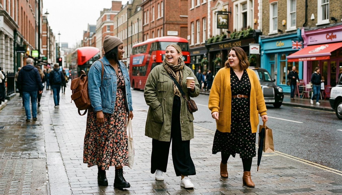 Réinventez votre style : les conseils mode grande taille inspirés des rues de Londres
